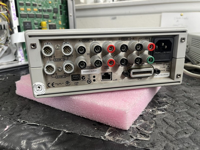Agilent LXI 11713C Attenuator / Switch Driver +5, +15, +24V 2 Banks gallery