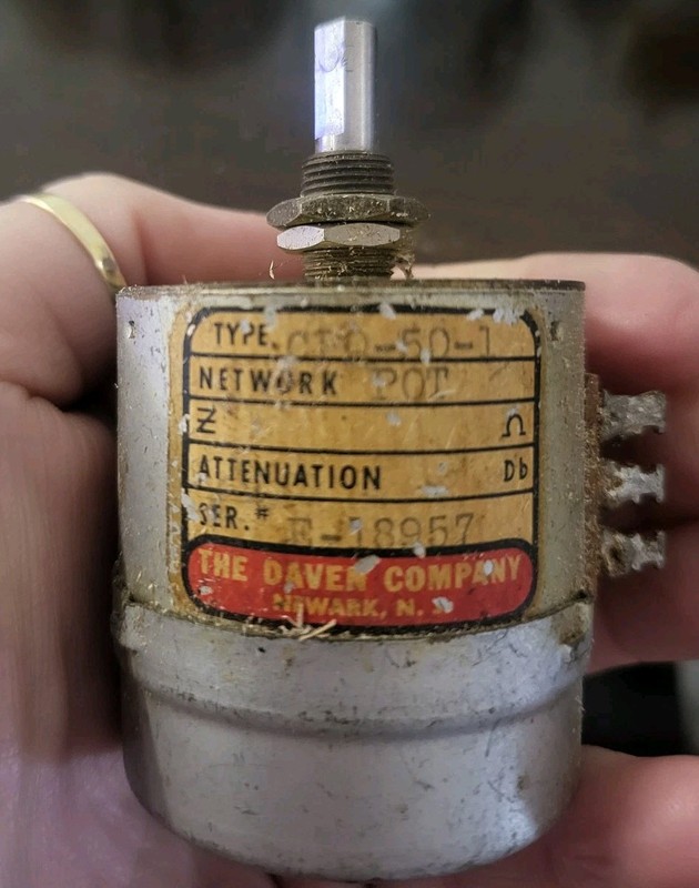 Daven Attenuator : Pot Network CPO-50-1 gallery