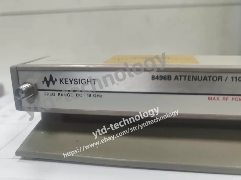 HP Agilent Keysight 8496B Attenuatore 18 GHz 110 dB 10 dB step Attenuator/lhy gallery
