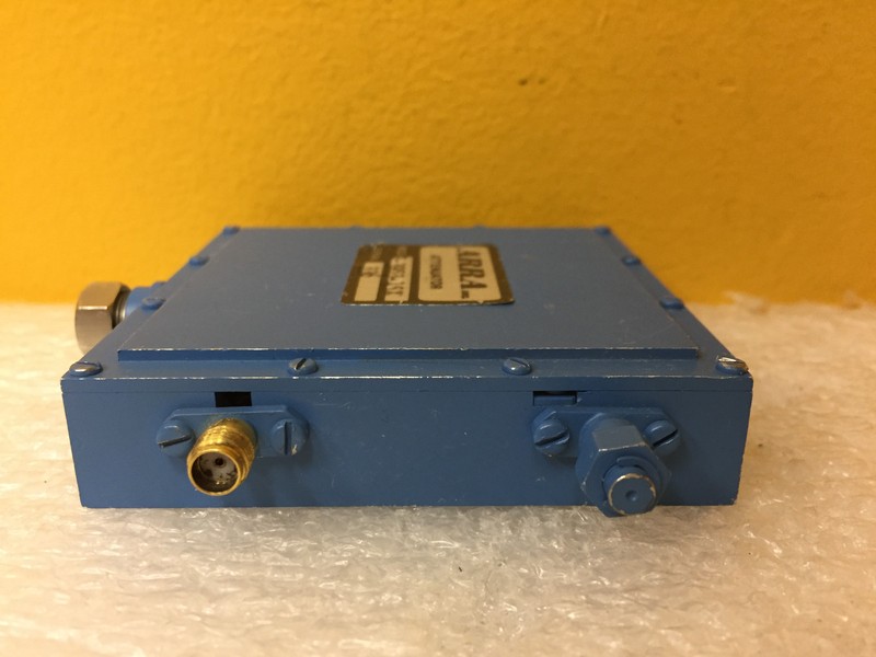 ARRA 2-3953-15X, 0.96 to 1.215 GHz 15 dB, 1.5:1 VSWR SMA (F) Variable Attenuator gallery