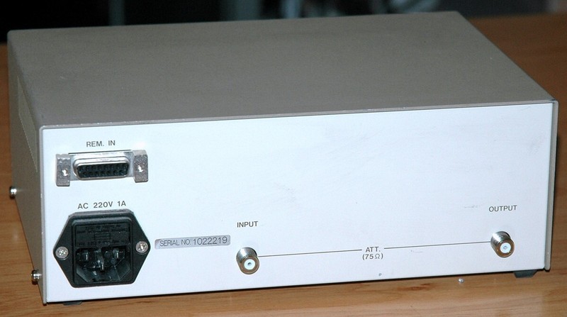 Tamagawa Electronics TPA-1003, programmable attenuator gallery