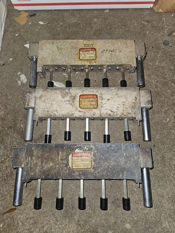 8 VINTAGE DAVEN WESTERN ELECTRIC-KS-14191 75 OHM ATTENUATORS SILVERPLATE gallery