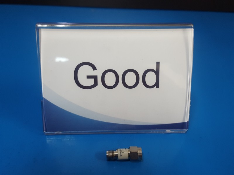 Weinschel 3T-3: Coaxial RF Attenuator 2 W, DC-12.4 GHz (S5549)