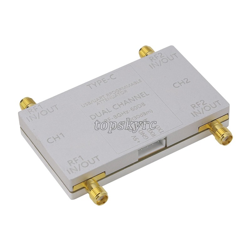RF-8GHz-60DB Programmable Attenuator + Type-C Cable + Offline Control Board tp1 gallery