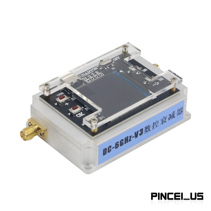 DC-6GHZ 90DB Programmable Attenuator Module RF Attenuator 0.25DB ATT-6000V3.0 gallery