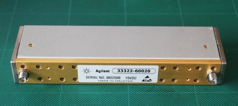 Agilent 33322-60020 DC-8GHz 0-135dB Step Attenuator Tested Working Condition