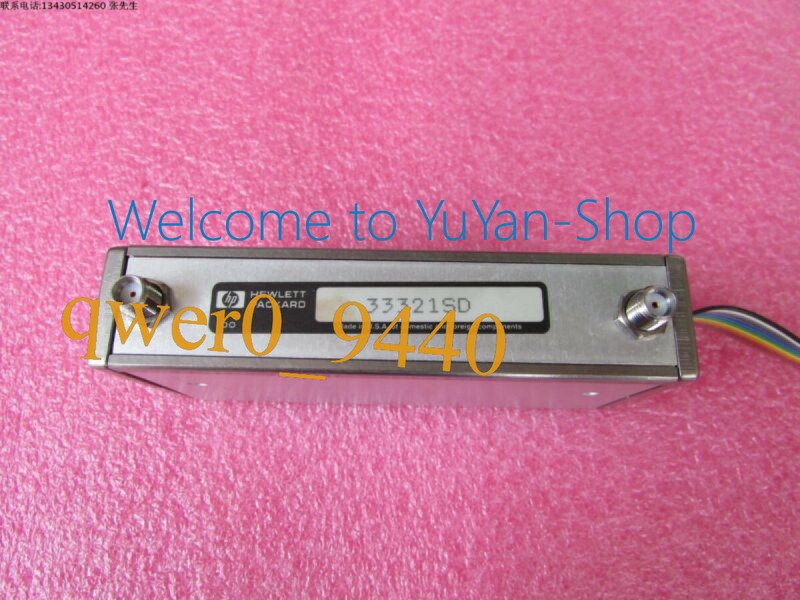 1pc Used Good HP 33321Sd Programmable Attenuator DC-4 GHz, 75 DB #Y15