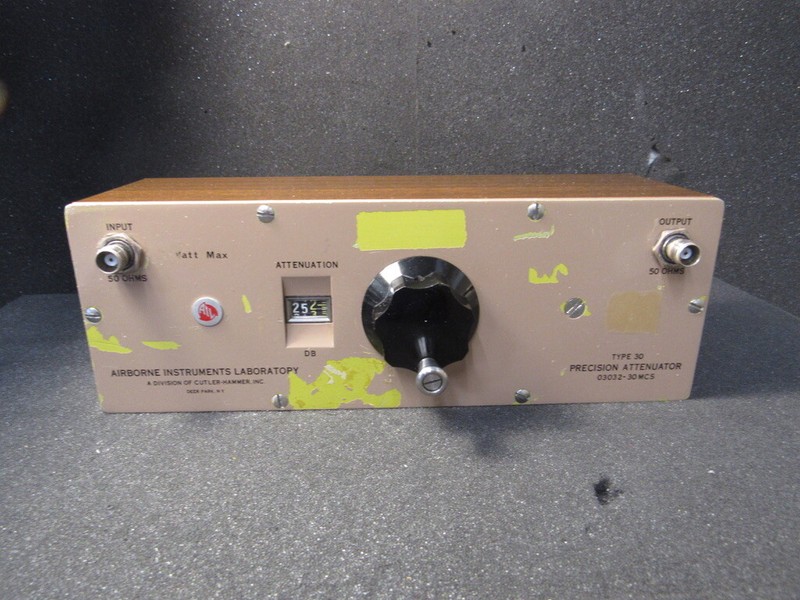 Airborne Instruments Laboratory Type 30 03032-30MCS Precision Attenuator