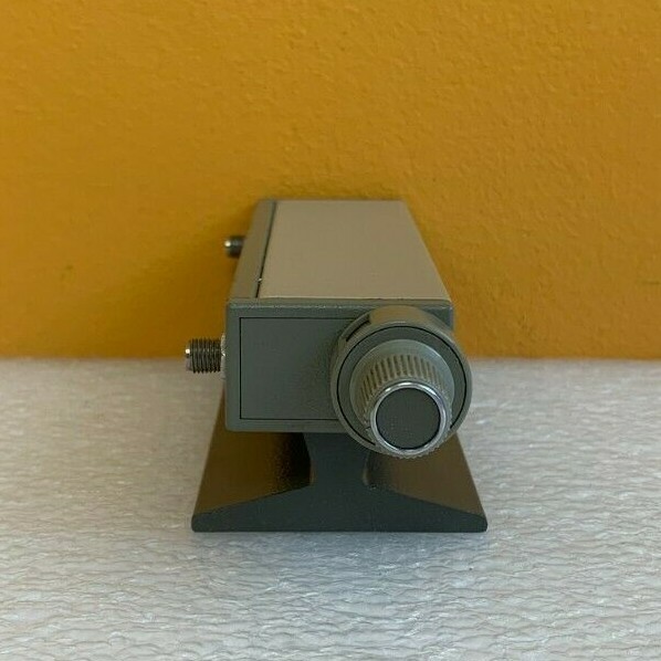 HP 8494A-002 DC to 4 GHz, 0 to 11 dB, SMA (F-F) Step Attenuator + Stand. Tested! gallery