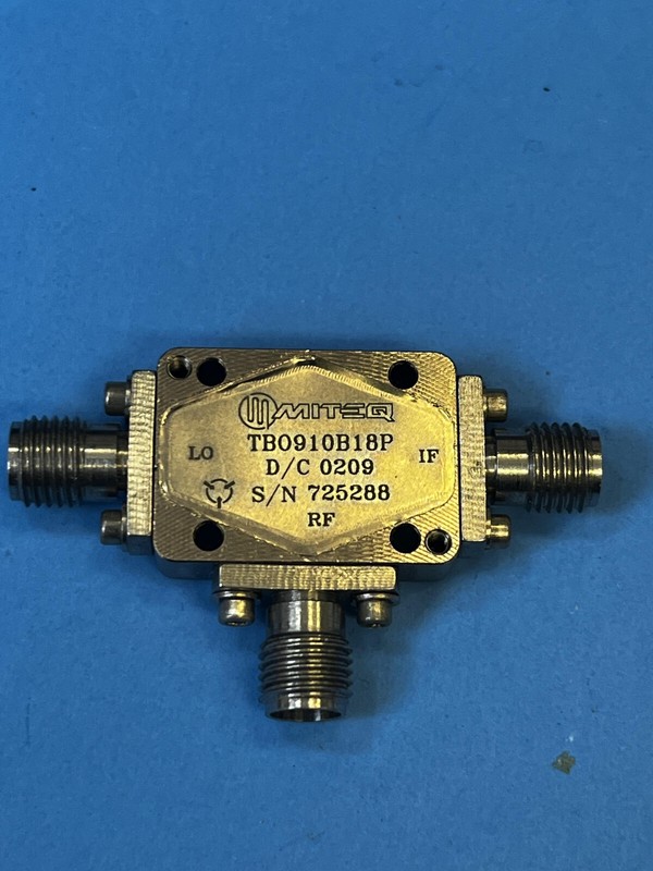 8BB MITEQ TB0910B18P SMA RF Microwave Coaxial Triple Balanced Mixer