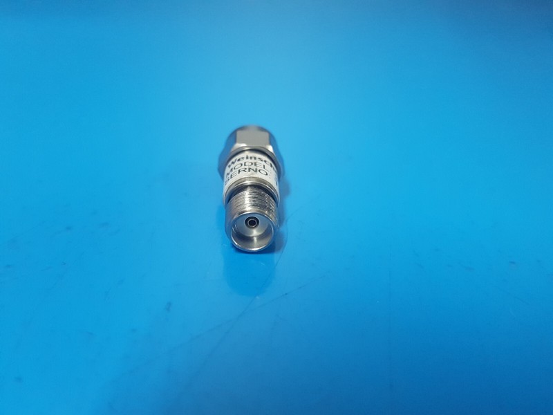 Weinschel 3T-10: Coaxial RF Attenuator, DC-12.4GHz, 10dB, SMA(M-F) (T3199) gallery