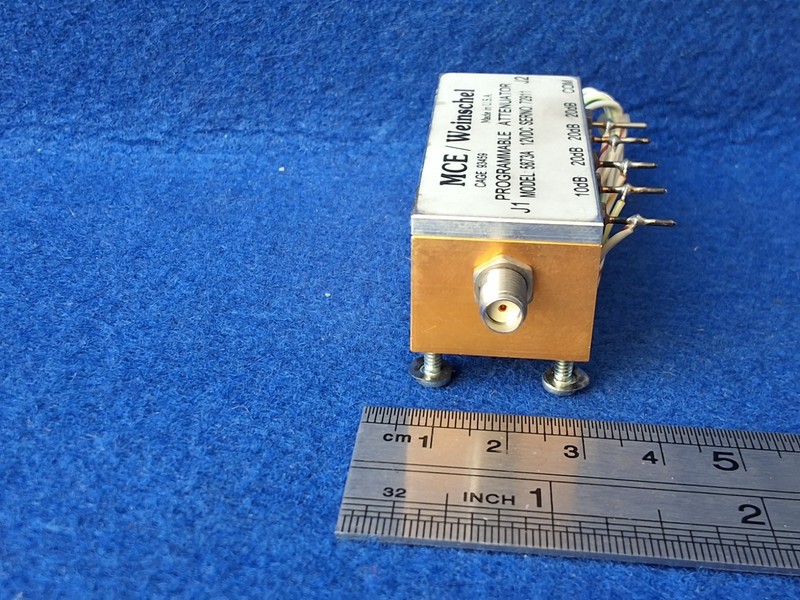 MCE/ Weinschel 5873A Programmable Attenuator 12VDC. gallery