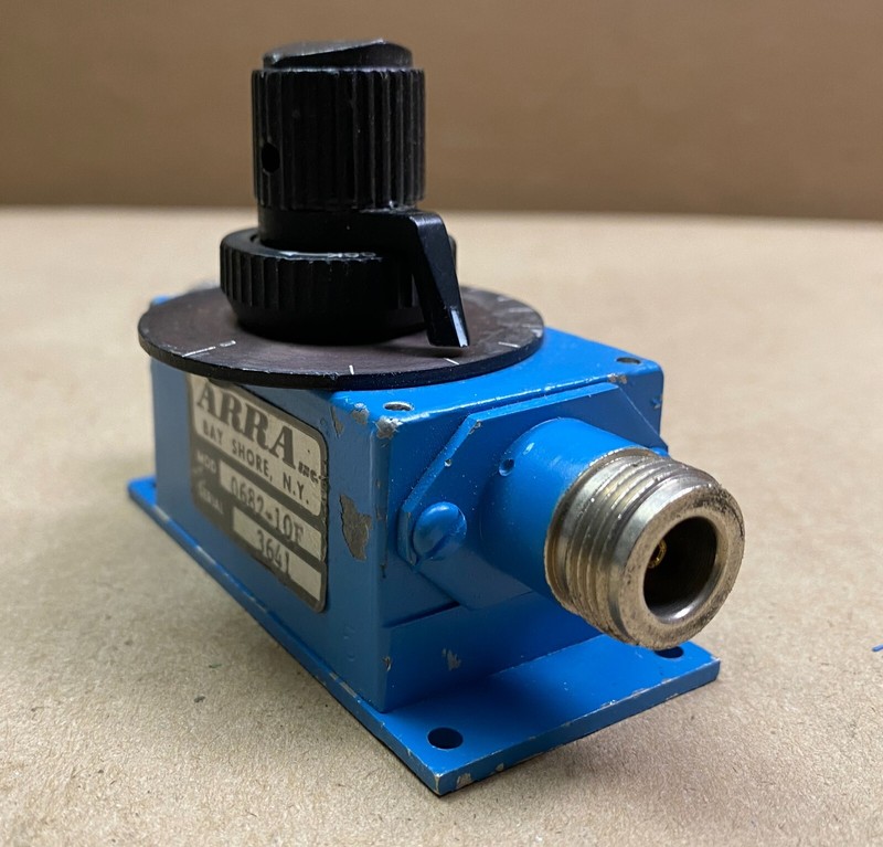 RF ARRA 0682-10F 0-10db 1W DC-250Mhz Variable Attenuator gallery