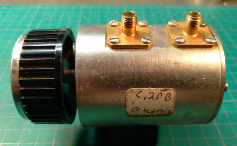 Texscan Variable Attenuator, DC - 2.00 GHz, 0-10 dB, RA-50. gallery