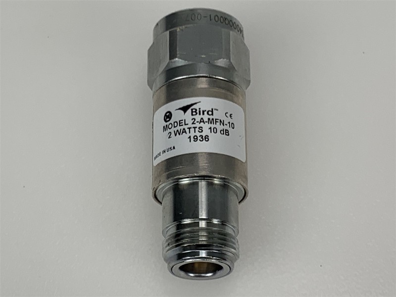 Bird 2-A-MFN-10 Attenuator 2-Watt 10 dB