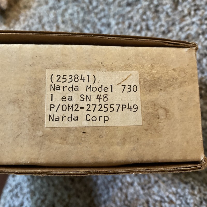 Narda Microwave Variable Attenuator 730 253841 8.20-12.4 GHz 0-20dB NEW! gallery
