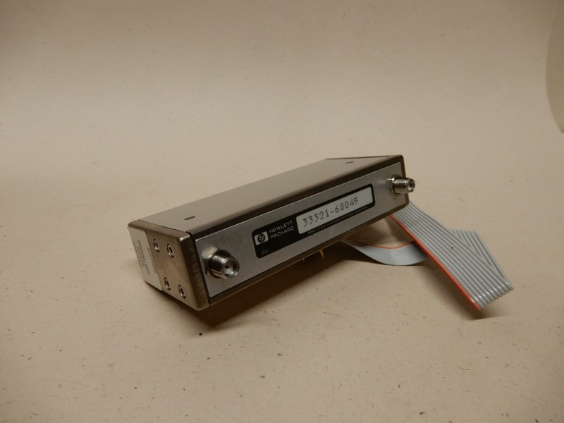 Hewlett Packard 33321-60045 Programmable Step Attenuator DC-4 GHz 0-70 dB Used gallery