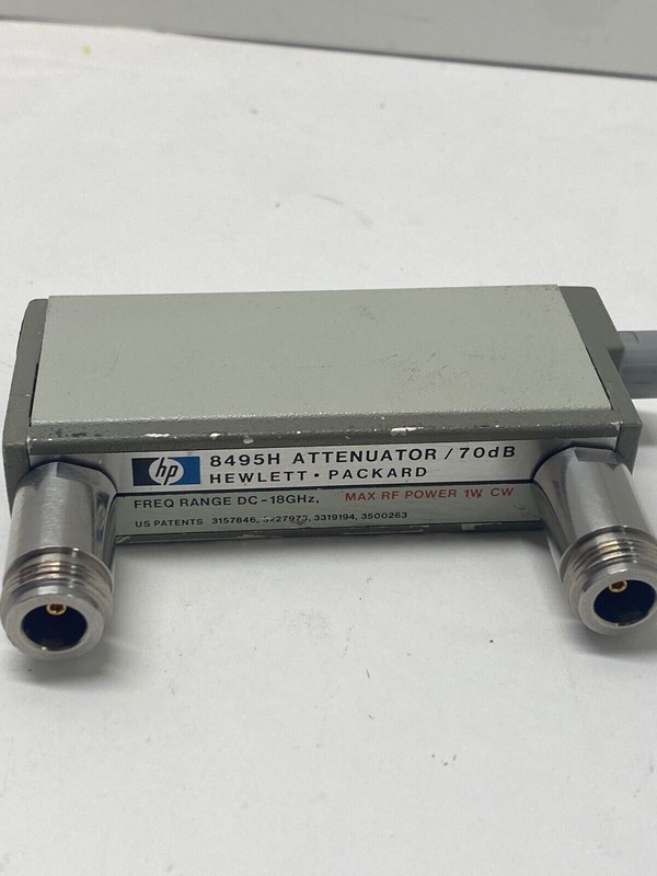 Agilent 8495H Programmable Step Attenuator, 18 GHz, 0-70 dB gallery