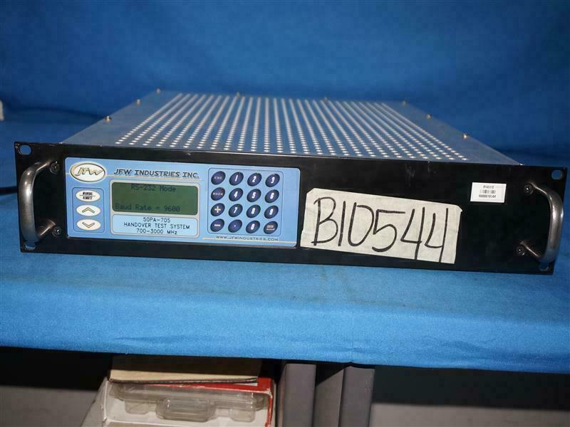 JFW 50PA-705 N/SMA 50PA705 Multiple Programmable Attenuator 700-3000 Mhz gallery
