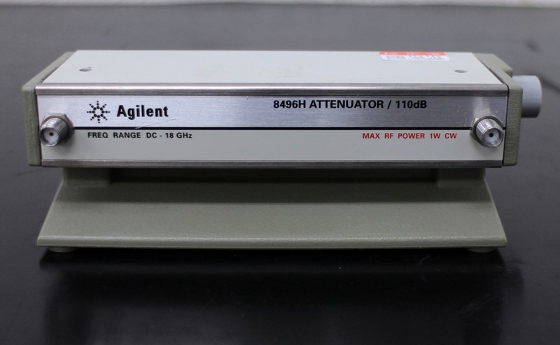 Agilent 8496H-002 DC-18GHz 110dB Programmable Step Attenuator Tested Working gallery