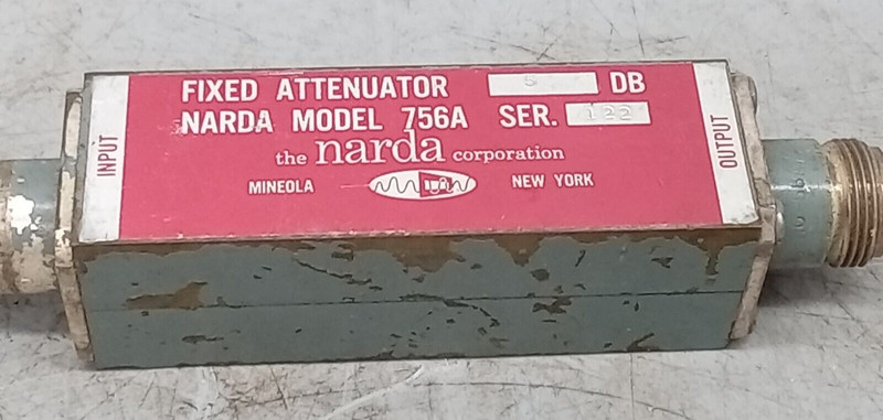 Narda 756A Fixed Attenuator 5 DB gallery