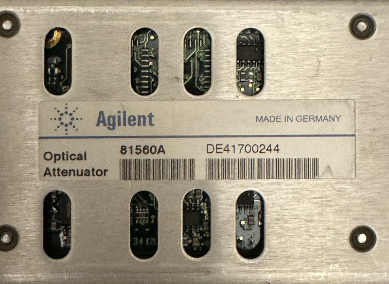Agilent 81560A Fiber Optics Attenuator gallery