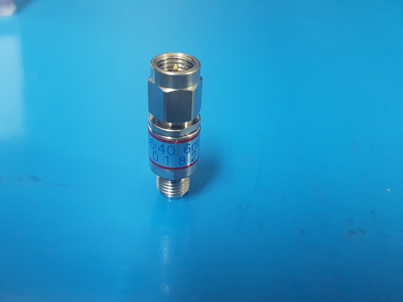 HRS AT-106(40): DC-18GHz 6dB Coaxial Fixed Attenuator (8260) gallery