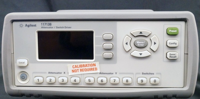 HP - Agilent - Keysight 11713B LXI-Compliant Attenuator/Switch Driver Lot L gallery