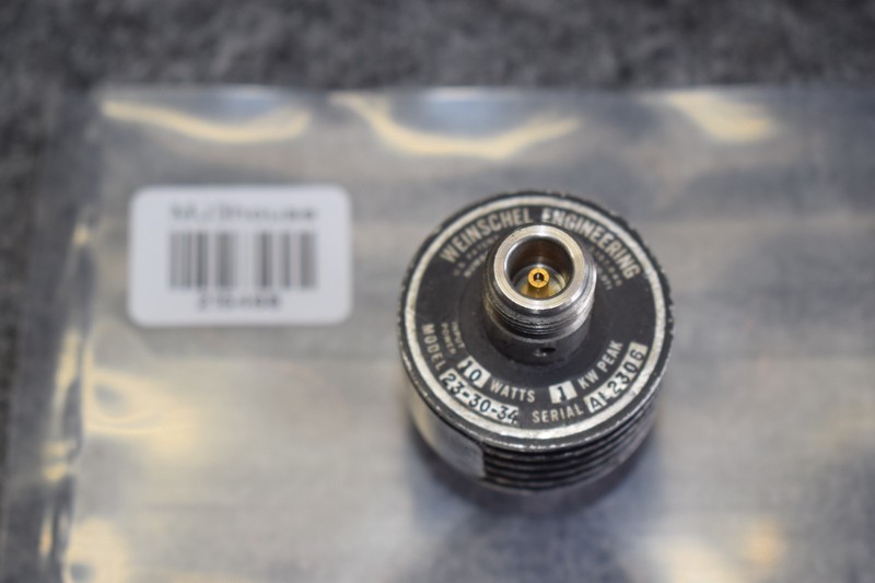 Weinschel 23-30-34 Medium Power Fixed Coaxial Attenuator #215468-R1*B62 gallery