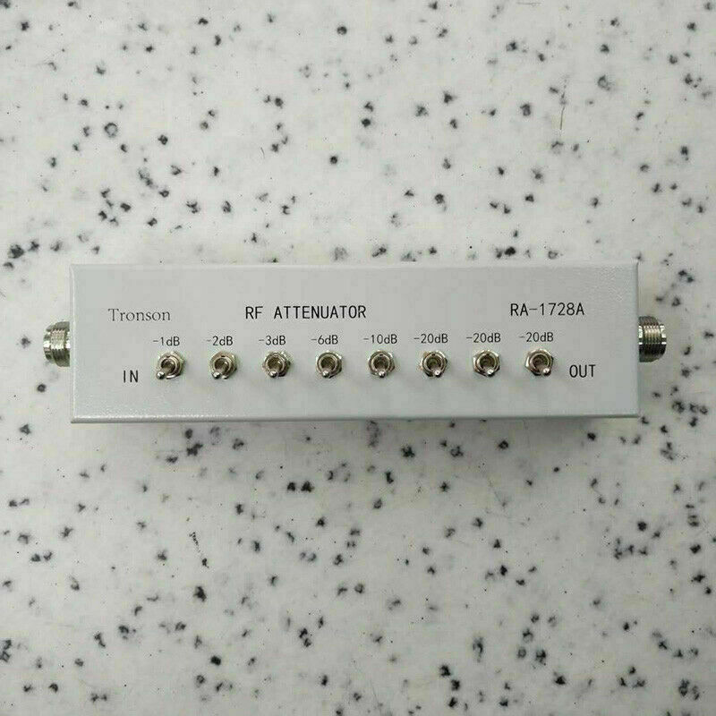 1X for Radio Transmitter 0- 82DB VARIABLE/ STEP ATTENUATOR 50 OHM