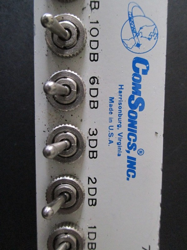 ComSonics, Inc. Model 905 102.5DB Selectable Strip Variable Attenuator gallery