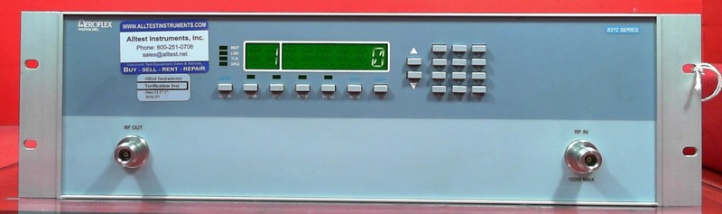 Aeroflex 8312-31-F High Powered Programmable Attenuator 2 Channel DC-13 GHz