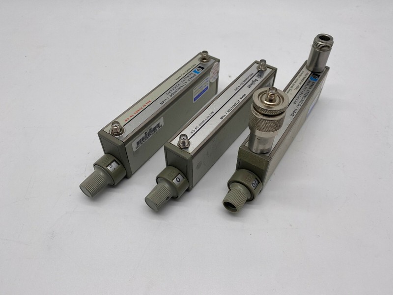 HP 8496A & (2) 8494A RF Step Attenuator gallery