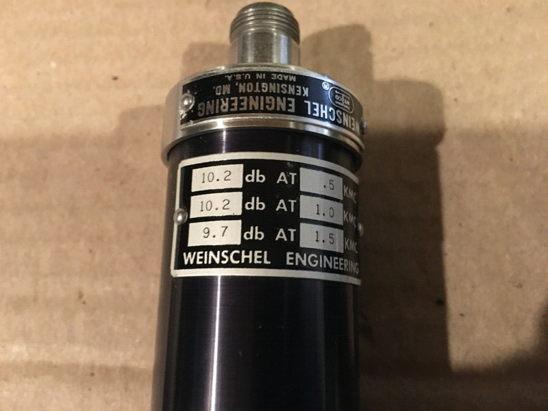 WEINSCHEL ENGINEERING model 10-10 used gallery