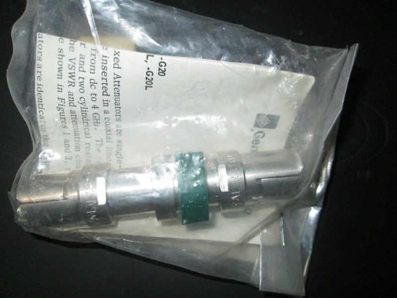 Tektronix 017-0079-00 General Radio attenuator 5X 50 ohm 14 dB NEW gallery