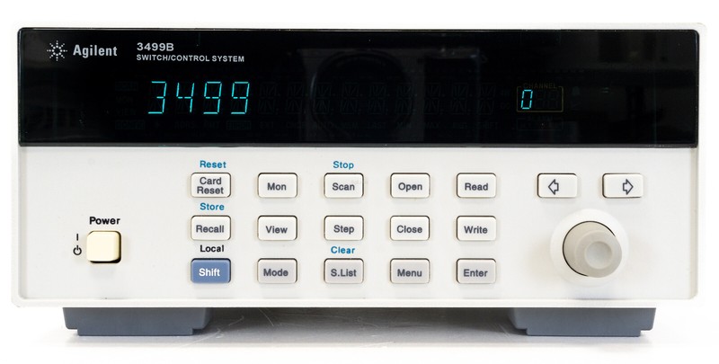 HP Agilent Keysight 3499B 2-Slot Switch Control System Mainframe