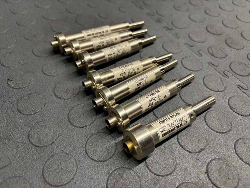 Anritsu Attenuator Set 3 5 10 15 20 35 dB ATT Long Lines Vintage MP531 gallery