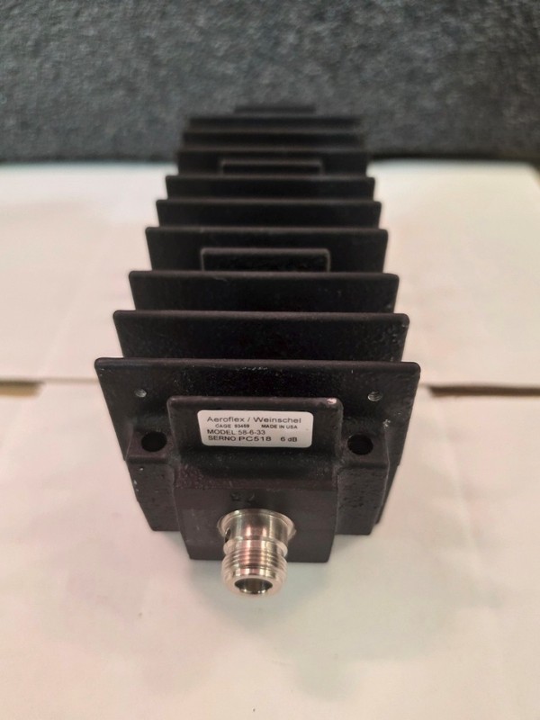 Weinschel 58-6-33 250W 6dB Attenuator Unit #6