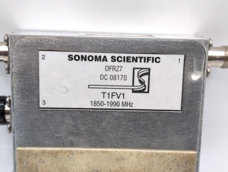 Sonoma Scientific T1FV1 Balancing Attenuator 0FRZ7 DC 08170 1257540 gallery