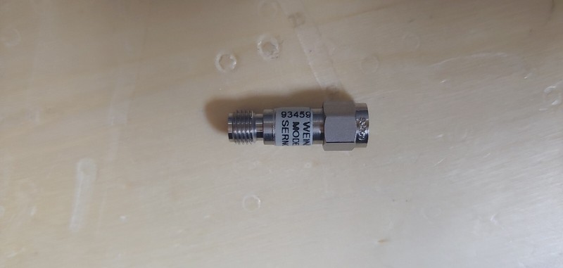 Weinschel 3T-20: Coaxial RF Attenuator 20 dB 2 W SMA(M) to SMA(F) (1577) gallery