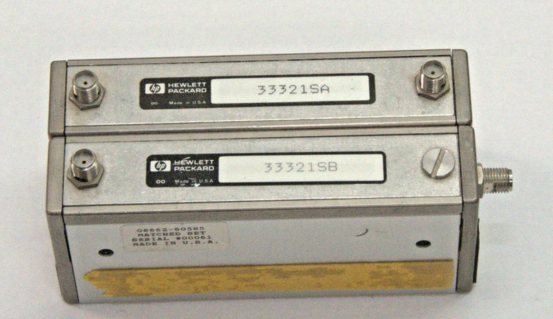 HP Agilent 33321SA and 33321SB matched pair.