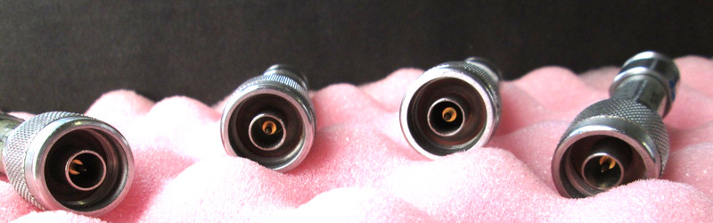 12.4 GHz Attenuator Set of Narda 3dB, 6dB, 10dB, 20dB value. 2 Watt N connectors gallery