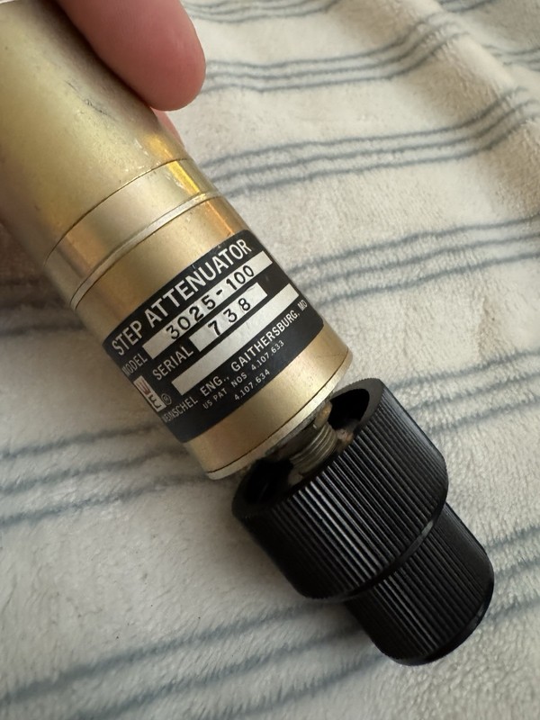 New WEINSCHEL 3025-100 STEP ATTENUATOR gallery