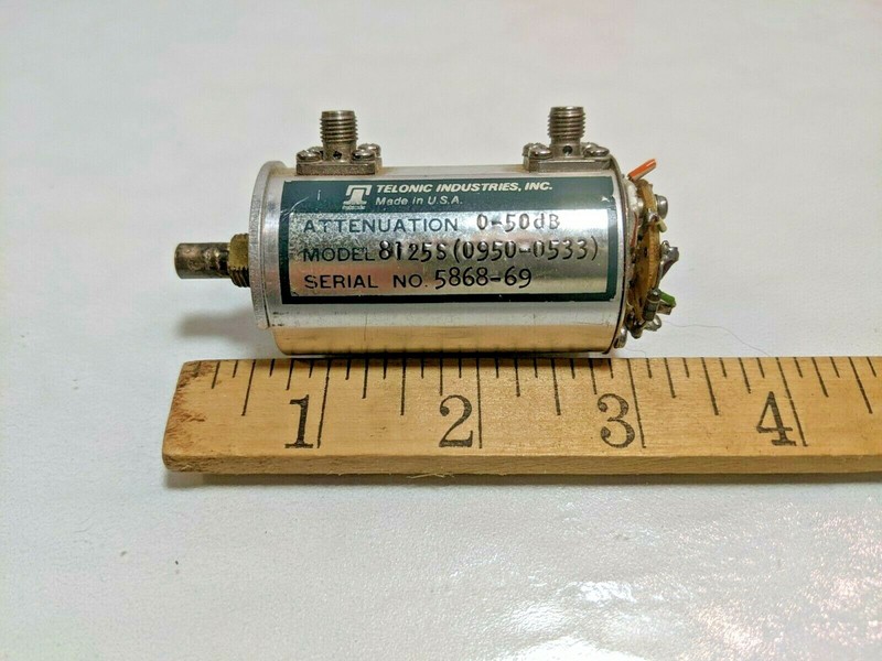 0-50db Attenuator Telonic Model 81255(0950-0533) gallery