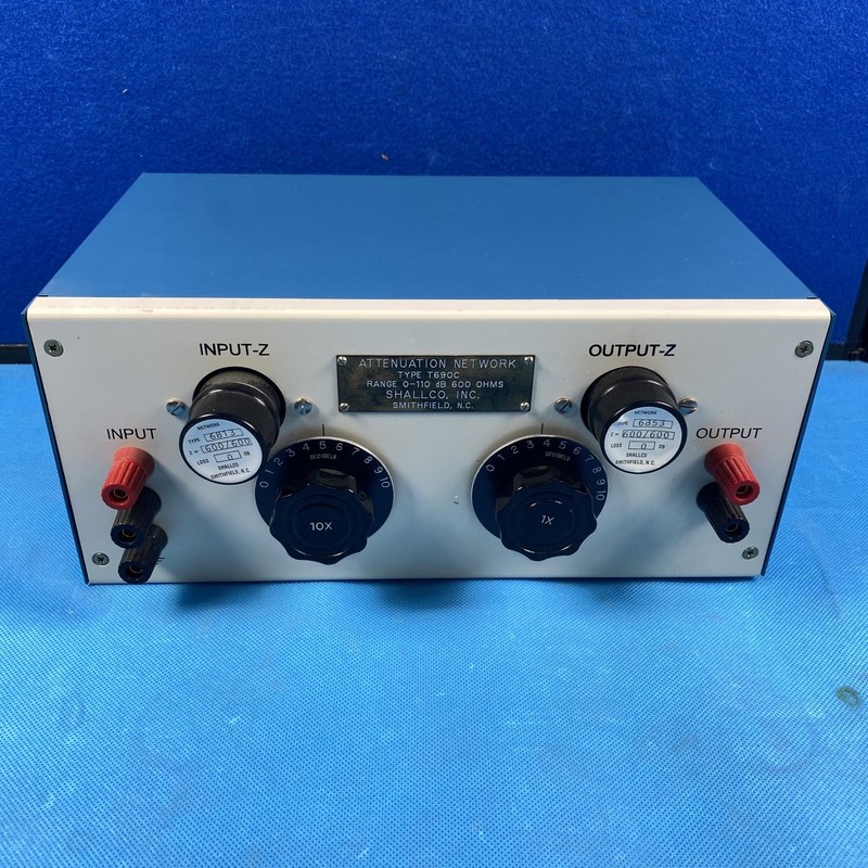 Shallco INC. Attenuation Network Type T690C Range 0-100 dB 600 OHMS #2