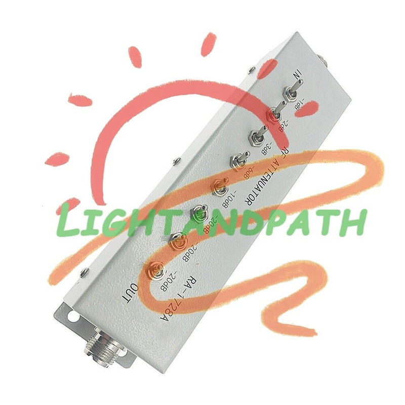 1Pcs New 0 - 82DB VARIABLE/ STEP ATTENUATOR 50 OHM for Radio Transmitter #Li gallery