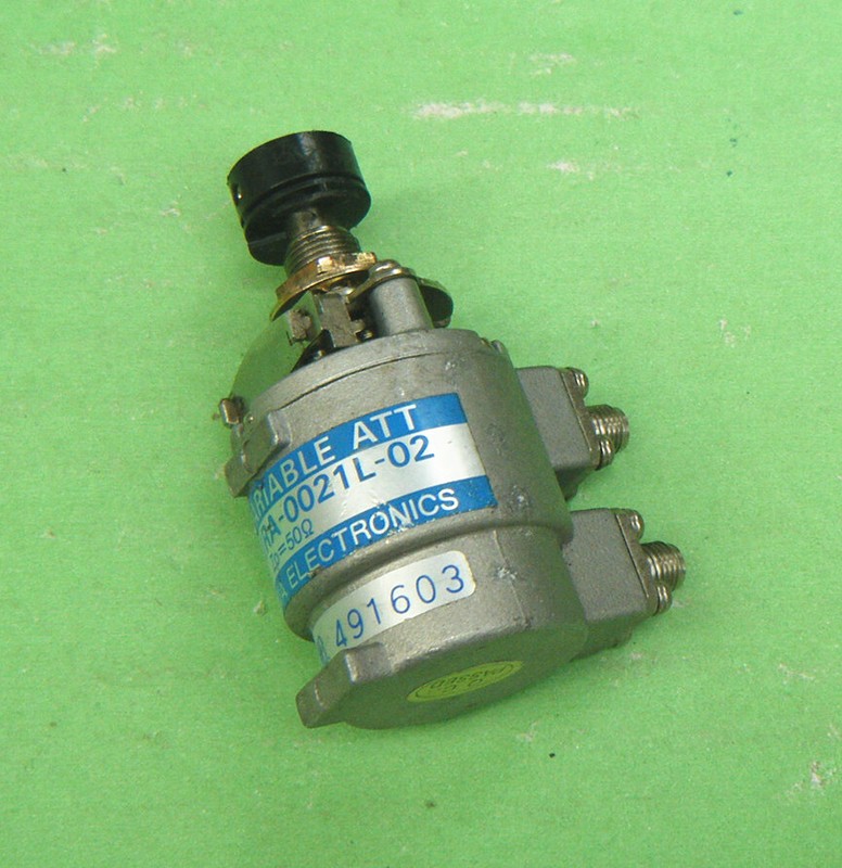 1pcs TAMAGAWA URA-0021L-02 0-3GHz SMA 1dB 50Ω Step Variable Attenuator