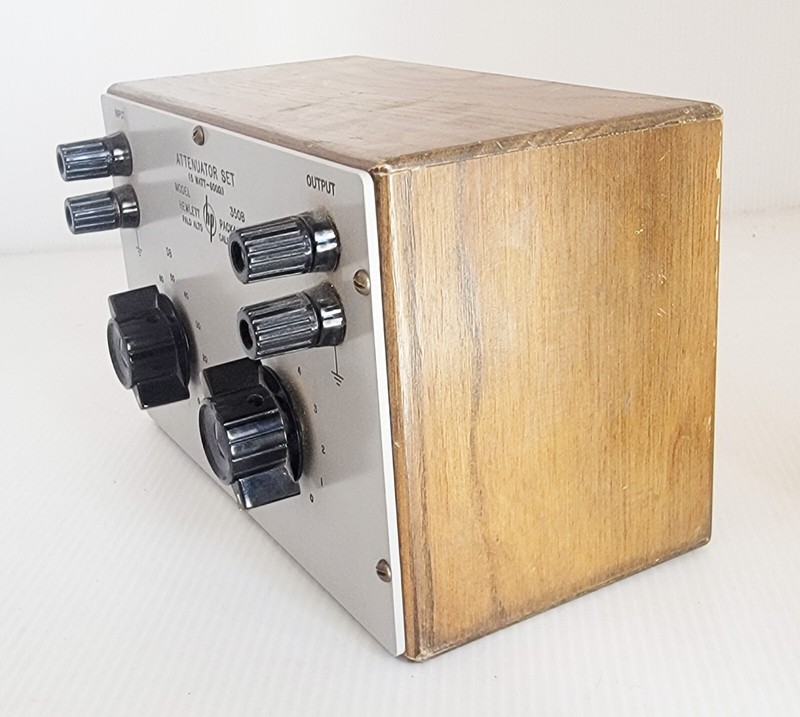 Hewlett Packard Model 350B 5 Watt 600 Ω Attenuator Set Fully Tested gallery