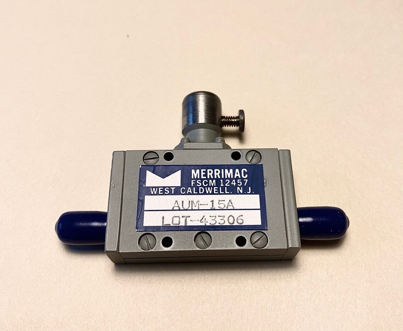Variable Attenuator 1 to 8 GHz / 0 to 20 dB / Ferrite / Excellent Temp Stability