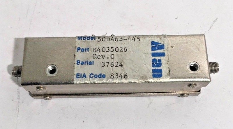 Alan 50DA63-445 Programmable SMA RF Attenuator DC – 1000 MHz 50 Ohms 0.5 W